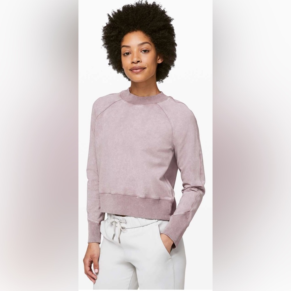 lululemon athletica Mauve Sweatshirt